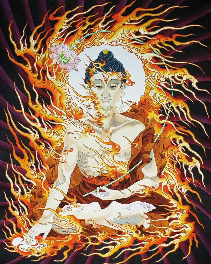 This Page Shared 62 Paintings By Tattoo Artists That Prove Their Talent Goes Far Beyond Skin