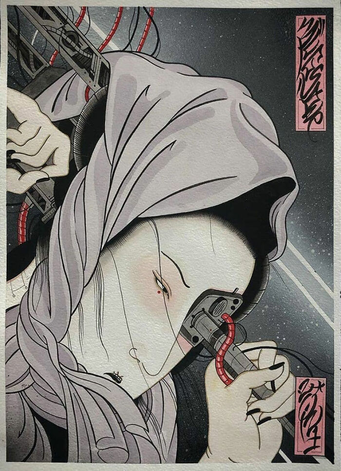 This Page Shared 62 Paintings By Tattoo Artists That Prove Their Talent Goes Far Beyond Skin