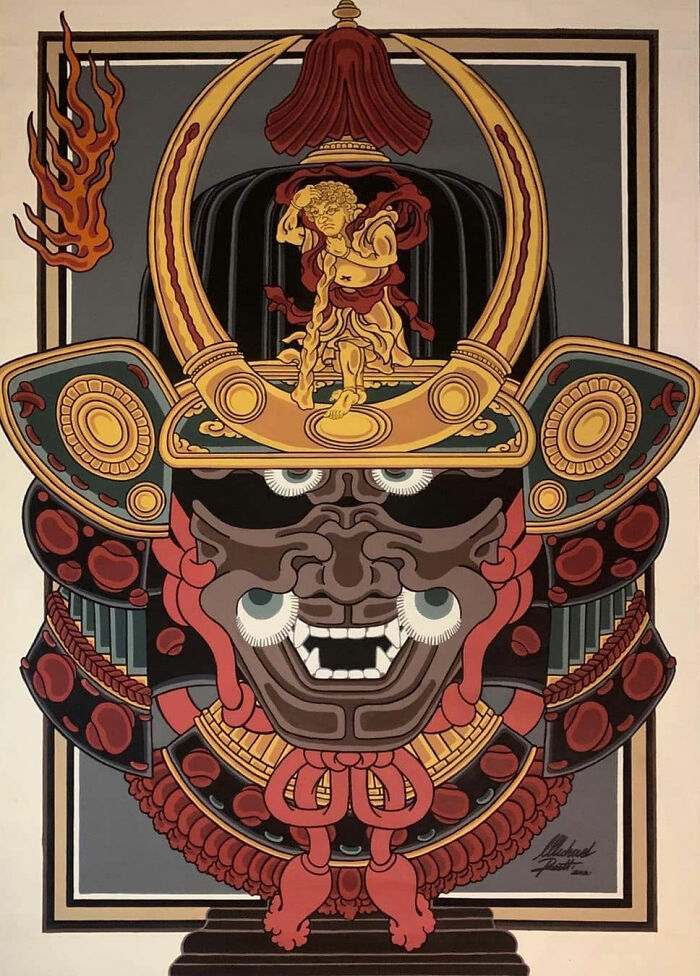 This Page Shared 62 Paintings By Tattoo Artists That Prove Their Talent Goes Far Beyond Skin