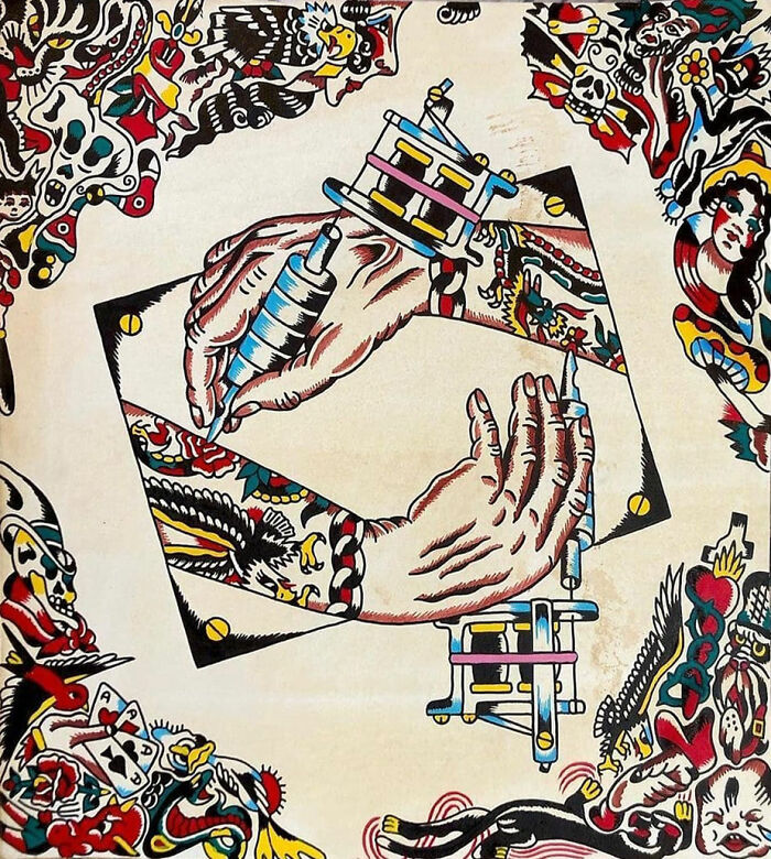 This Page Shared 62 Paintings By Tattoo Artists That Prove Their Talent Goes Far Beyond Skin