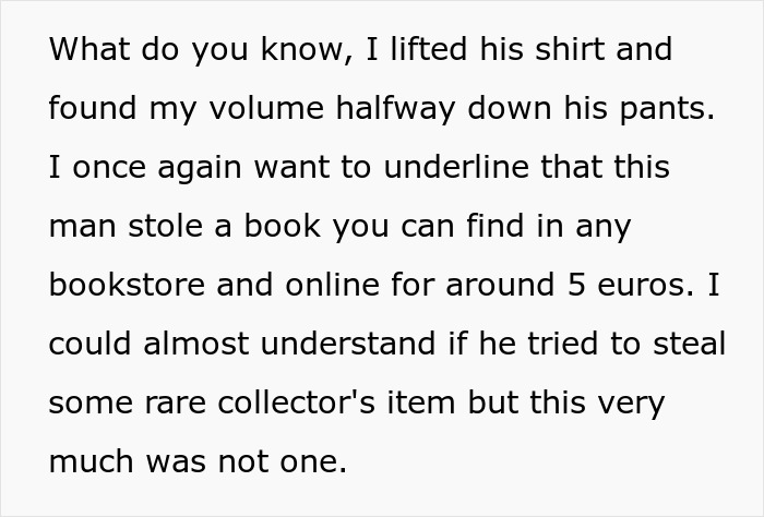 DnD Guest Gets Busted Stealing Manga And Figurines, Keeps Chatting Like He Didn’t Just Get Caught