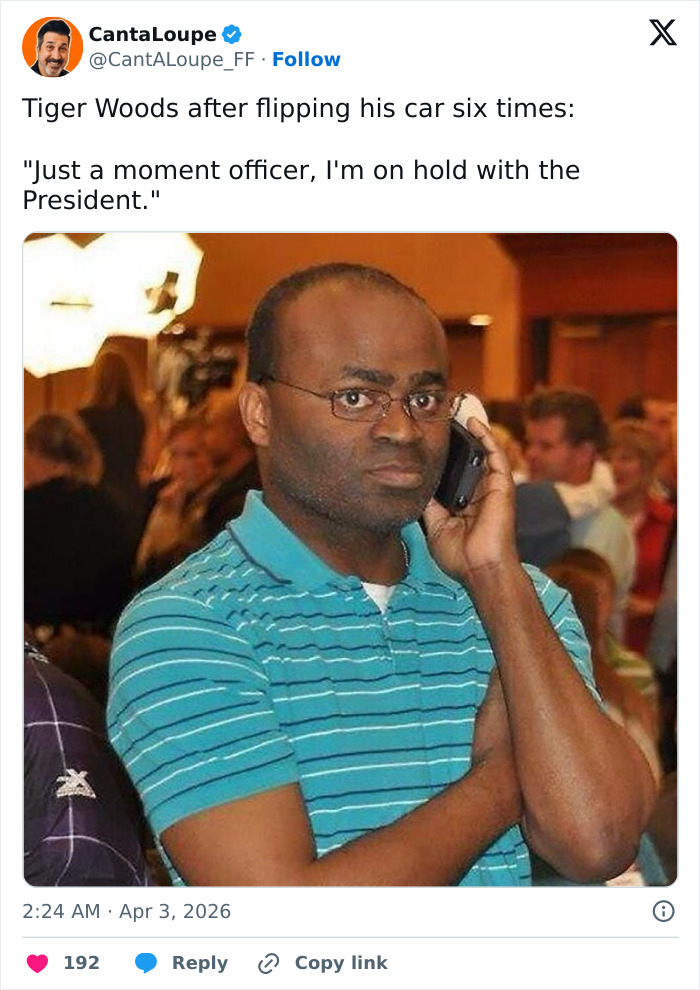 Footage Of Tiger Woods Arrest Was Released, Here Are The Most Hilarious Responses To It