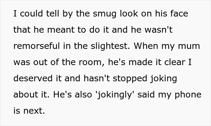 Stepdad Threatens To Break Her Phone Next After Destroying Laptop, Teen Considers Calling Police