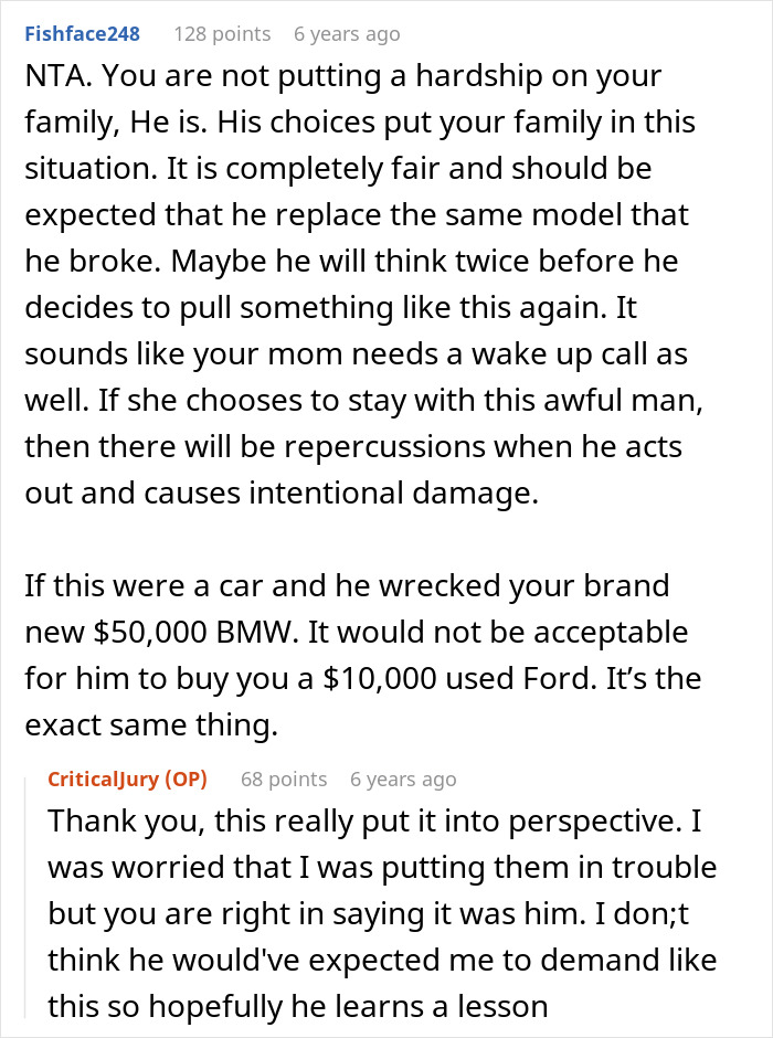 Stepdad Threatens To Break Her Phone Next After Destroying Laptop, Teen Considers Calling Police