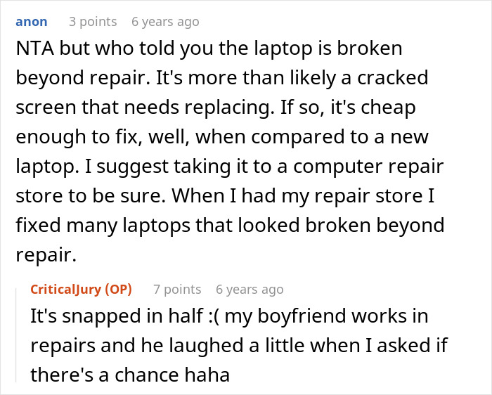 Stepdad Threatens To Break Her Phone Next After Destroying Laptop, Teen Considers Calling Police