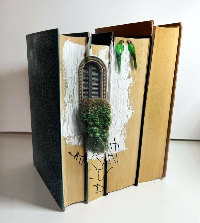 66 Mind-Bending Artworks By Golsa Golchini That Turn Everyday Objects Into Tiny Worlds