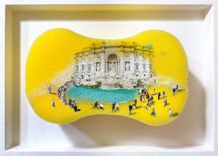 66 Mind-Bending Artworks By Golsa Golchini That Turn Everyday Objects Into Tiny Worlds