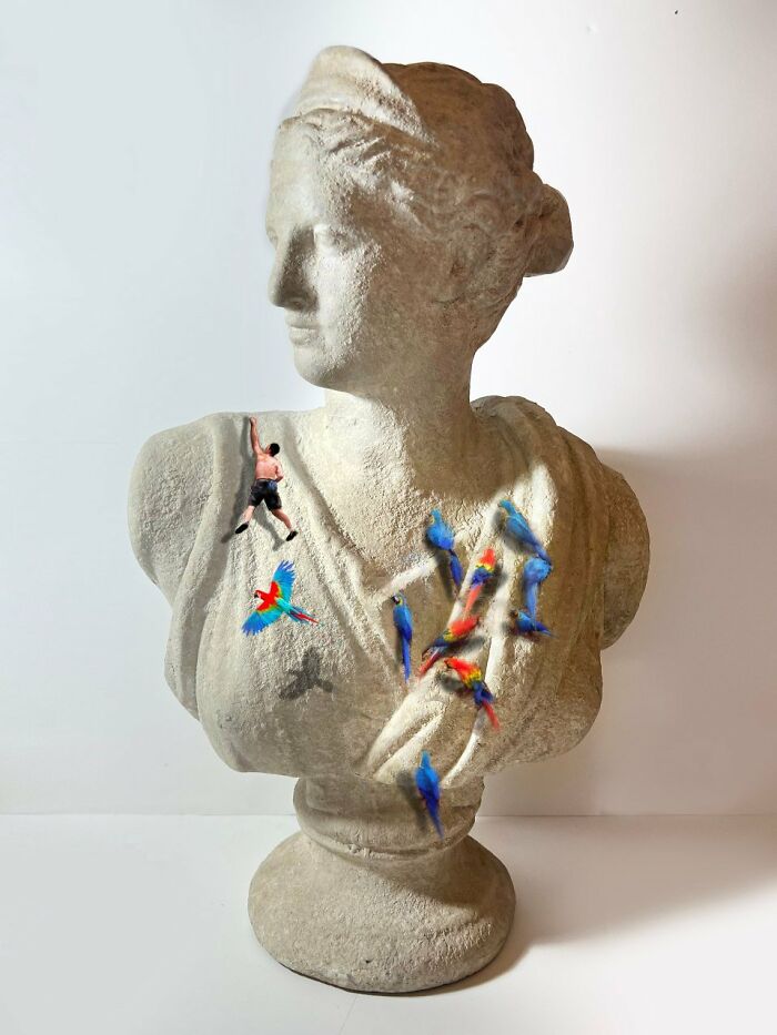 66 Mind-Bending Artworks By Golsa Golchini That Turn Everyday Objects Into Tiny Worlds