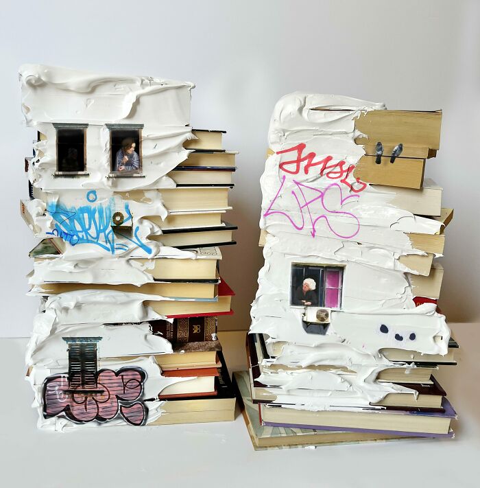 66 Mind-Bending Artworks By Golsa Golchini That Turn Everyday Objects Into Tiny Worlds