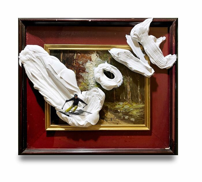 66 Mind-Bending Artworks By Golsa Golchini That Turn Everyday Objects Into Tiny Worlds