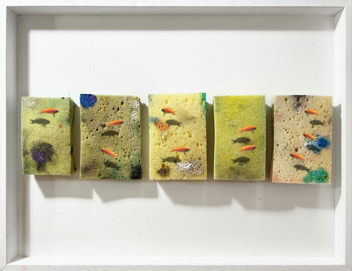 66 Mind-Bending Artworks By Golsa Golchini That Turn Everyday Objects Into Tiny Worlds