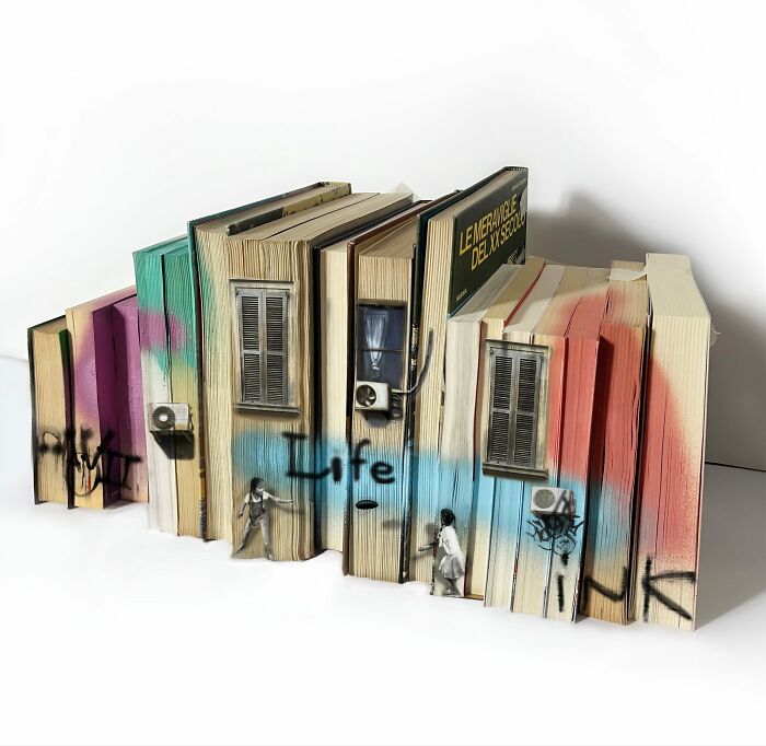 66 Mind-Bending Artworks By Golsa Golchini That Turn Everyday Objects Into Tiny Worlds