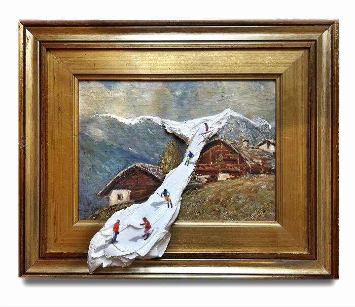 66 Mind-Bending Artworks By Golsa Golchini That Turn Everyday Objects Into Tiny Worlds