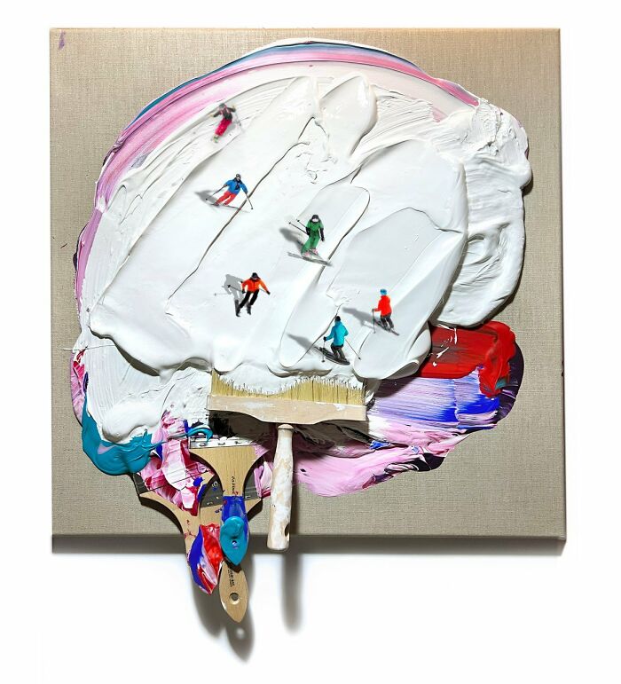 66 Mind-Bending Artworks By Golsa Golchini That Turn Everyday Objects Into Tiny Worlds