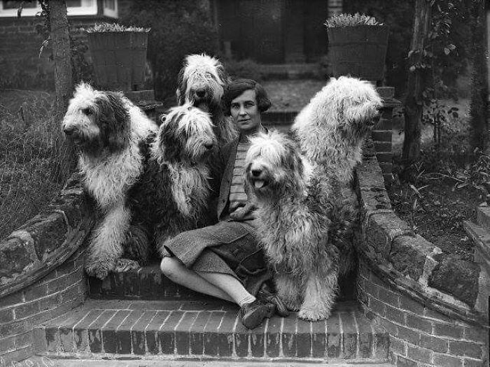 45 Photos From The Past That Reflect The Enduring Relationship Between Dogs And Humans Shared By This Community