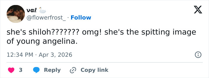 Shiloh Jolie Features In First Music Video, Fans Point Out She’s Her Mom’s Twin