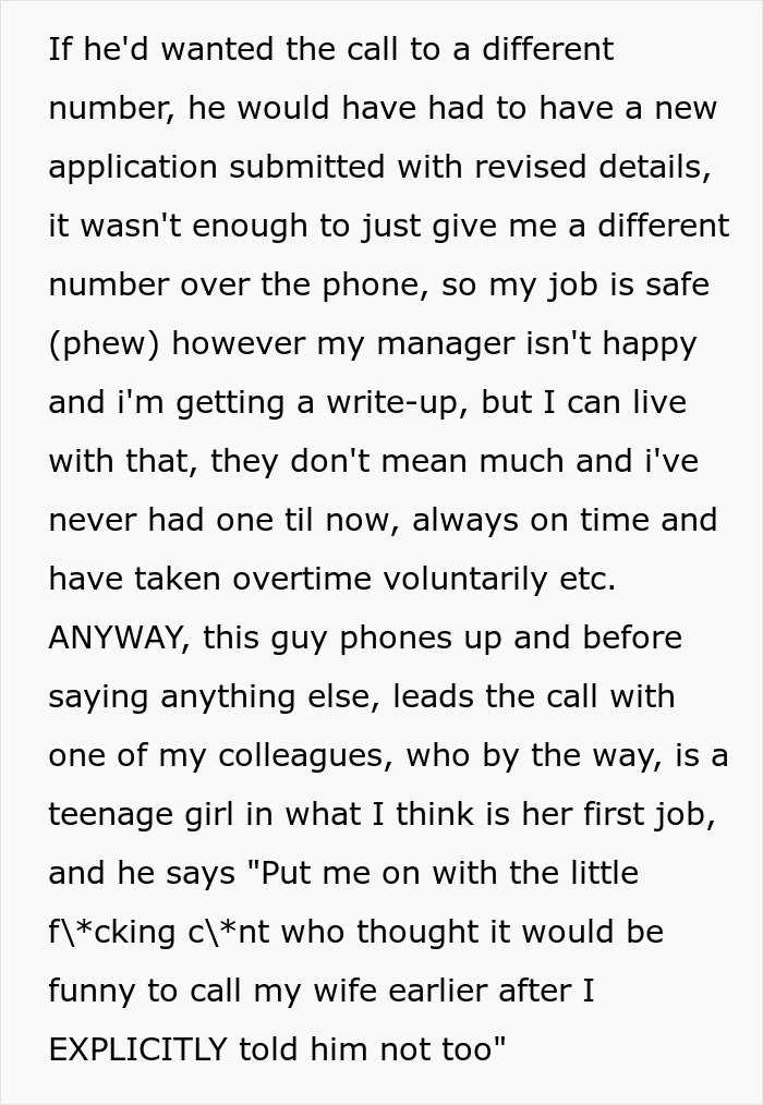 Employee Accidentally Reveals To A Customer&rsquo;s Wife That He Has A Mistress, Chaos Ensues