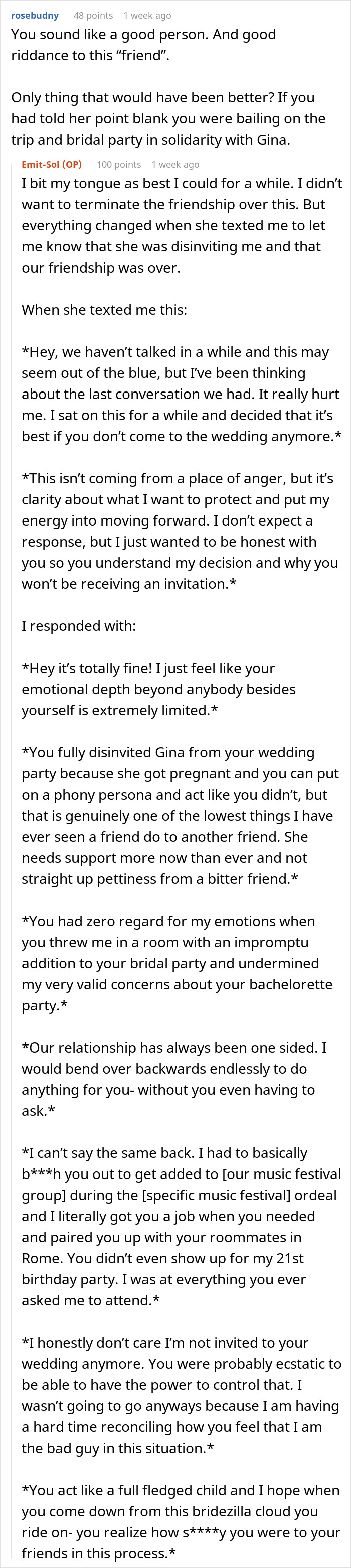 Bride&rsquo;s Obsession With Control Costs Her Two Close Friendships Before The Wedding