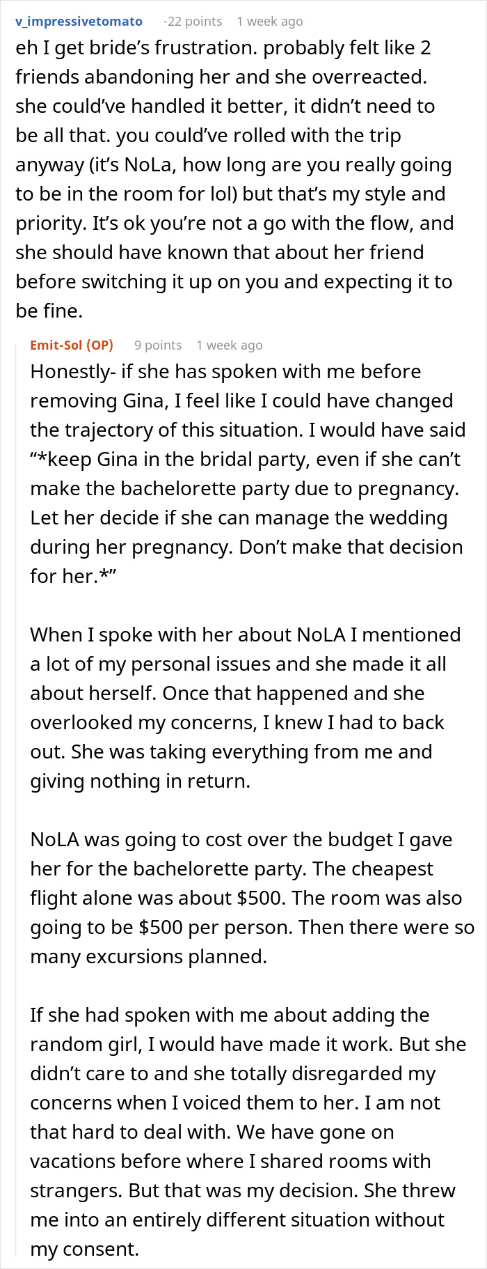 Bride&rsquo;s Obsession With Control Costs Her Two Close Friendships Before The Wedding