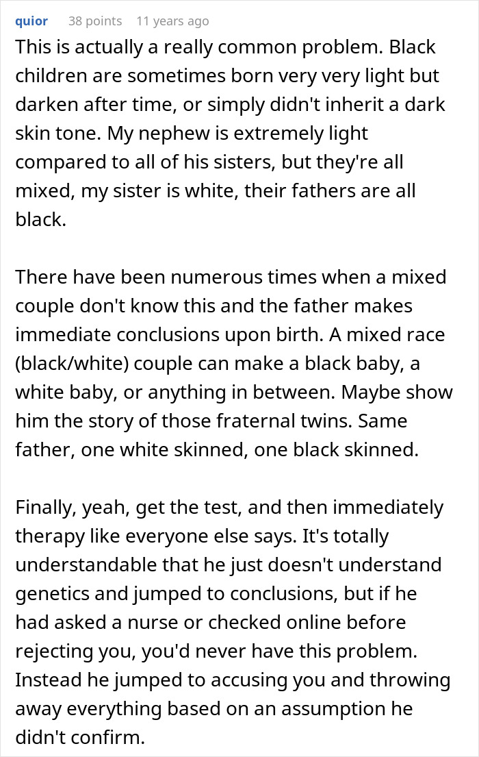 Man Immediately Gets A Secret Paternity Test For Newborn Baby, Then Tests Wife By Asking For One