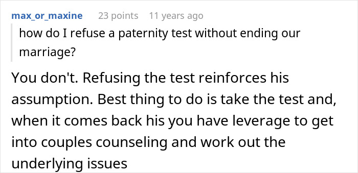 Man Immediately Gets A Secret Paternity Test For Newborn Baby, Then Tests Wife By Asking For One