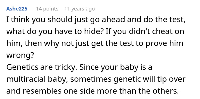 Man Immediately Gets A Secret Paternity Test For Newborn Baby, Then Tests Wife By Asking For One