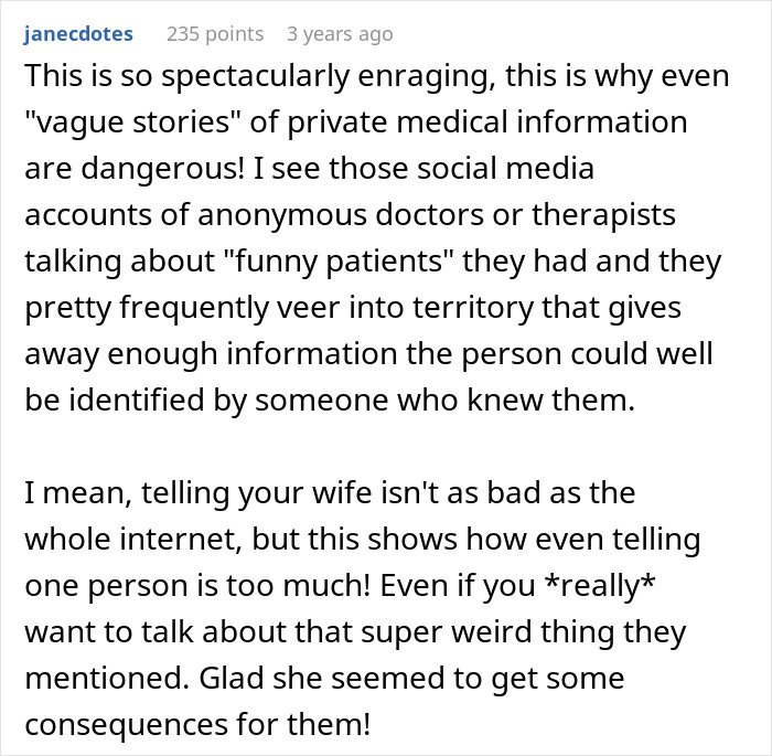 Woman Is Confused About How Coworkers Know So Much About Her, Turns Out Her Therapist Is Her Boss’s Husband