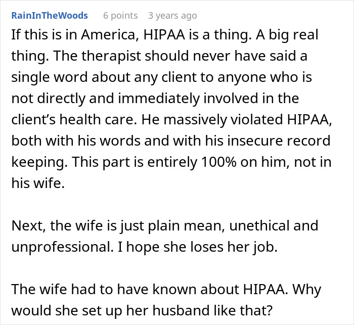 Woman Is Confused About How Coworkers Know So Much About Her, Turns Out Her Therapist Is Her Boss’s Husband