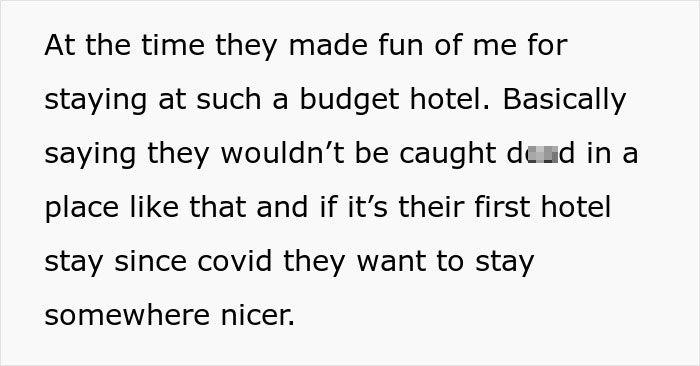 Person Refuses To Let Family Stay With Them And Their Husband After They Failed To Plan Ahead