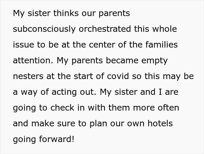 Person Refuses To Let Family Stay With Them And Their Husband After They Failed To Plan Ahead