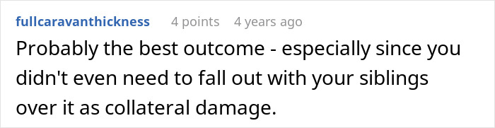 Person Refuses To Let Family Stay With Them And Their Husband After They Failed To Plan Ahead