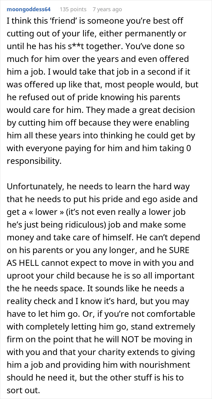 Man Thinks Best Friend Working As A Server Is “Low”, But Apparently Not Low Enough To Ask For Money Man Thinks Best Friend Working As A Server Is “Low”, But Apparently Not Low Enough To Ask For Money