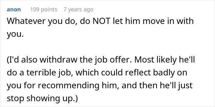 Man Thinks Best Friend Working As A Server Is “Low”, But Apparently Not Low Enough To Ask For Money Man Thinks Best Friend Working As A Server Is “Low”, But Apparently Not Low Enough To Ask For Money