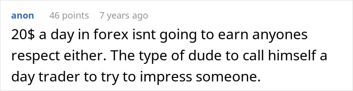 Man Thinks Best Friend Working As A Server Is “Low”, But Apparently Not Low Enough To Ask For Money Man Thinks Best Friend Working As A Server Is “Low”, But Apparently Not Low Enough To Ask For Money