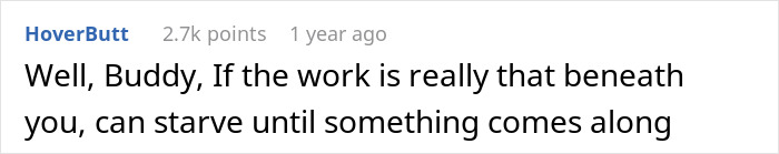 Man Thinks Best Friend Working As A Server Is “Low”, But Apparently Not Low Enough To Ask For Money Man Thinks Best Friend Working As A Server Is “Low”, But Apparently Not Low Enough To Ask For Money