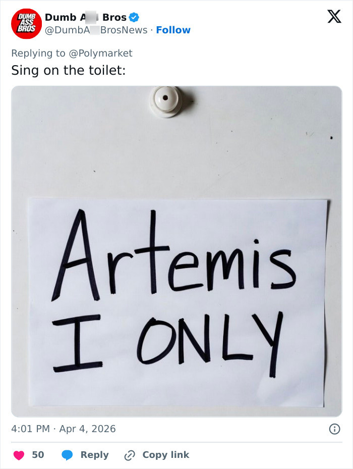“Space Plumbing Strikes Again”: Artemis II Toilet Failure Sparks Hilarious Memes “Space Plumbing Strikes Again”: Artemis II Toilet Failure Sparks Hilarious Memes