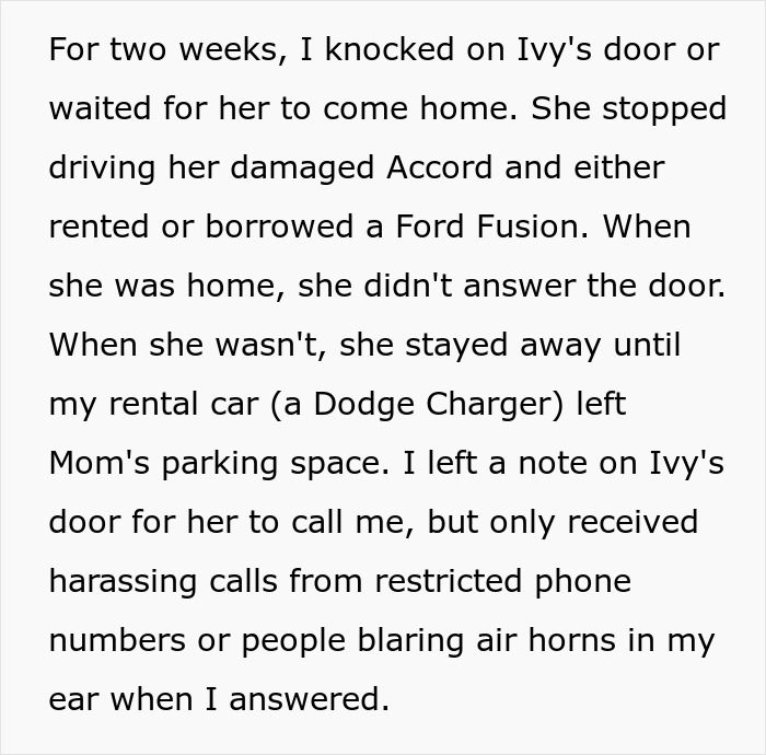 Entitled Woman Damages Guy’s Car Then Ignores Him, He Gets Her Bruised Kids Taken Away