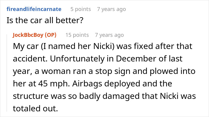 Entitled Woman Damages Guy’s Car Then Ignores Him, He Gets Her Bruised Kids Taken Away