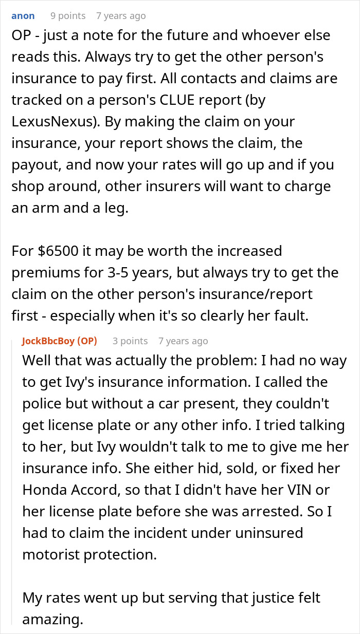 Entitled Woman Damages Guy’s Car Then Ignores Him, He Gets Her Bruised Kids Taken Away
