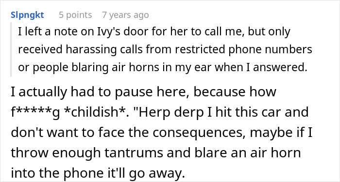 Entitled Woman Damages Guy’s Car Then Ignores Him, He Gets Her Bruised Kids Taken Away