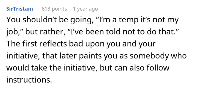 Management Chews Out Worker For Going The Extra Mile Instead Of Thanking Them, Regrets It Management Chews Out Worker For Going The Extra Mile Instead Of Thanking Them, Regrets It