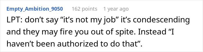 Management Chews Out Worker For Going The Extra Mile Instead Of Thanking Them, Regrets It Management Chews Out Worker For Going The Extra Mile Instead Of Thanking Them, Regrets It