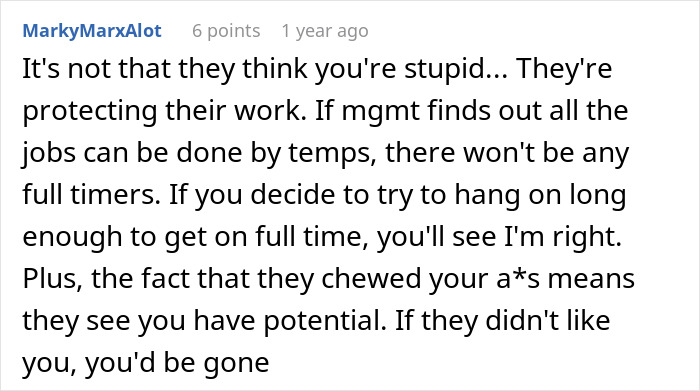 Management Chews Out Worker For Going The Extra Mile Instead Of Thanking Them, Regrets It Management Chews Out Worker For Going The Extra Mile Instead Of Thanking Them, Regrets It