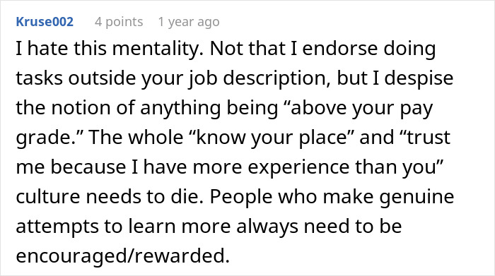 Management Chews Out Worker For Going The Extra Mile Instead Of Thanking Them, Regrets It Management Chews Out Worker For Going The Extra Mile Instead Of Thanking Them, Regrets It
