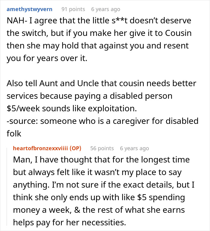 “Entitled” 10YO Steals Cousin’s Game Boy, Mom Decides To Teach Her A Painful Life Lesson “Entitled” 10YO Steals Cousin’s Game Boy, Mom Decides To Teach Her A Painful Life Lesson