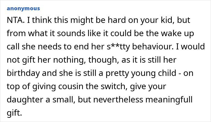 “Entitled” 10YO Steals Cousin’s Game Boy, Mom Decides To Teach Her A Painful Life Lesson “Entitled” 10YO Steals Cousin’s Game Boy, Mom Decides To Teach Her A Painful Life Lesson