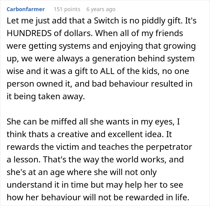 “Entitled” 10YO Steals Cousin’s Game Boy, Mom Decides To Teach Her A Painful Life Lesson “Entitled” 10YO Steals Cousin’s Game Boy, Mom Decides To Teach Her A Painful Life Lesson