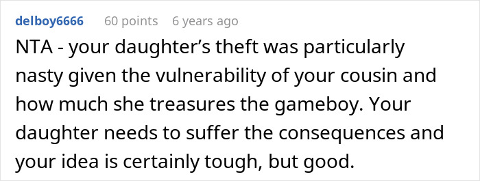 “Entitled” 10YO Steals Cousin’s Game Boy, Mom Decides To Teach Her A Painful Life Lesson “Entitled” 10YO Steals Cousin’s Game Boy, Mom Decides To Teach Her A Painful Life Lesson