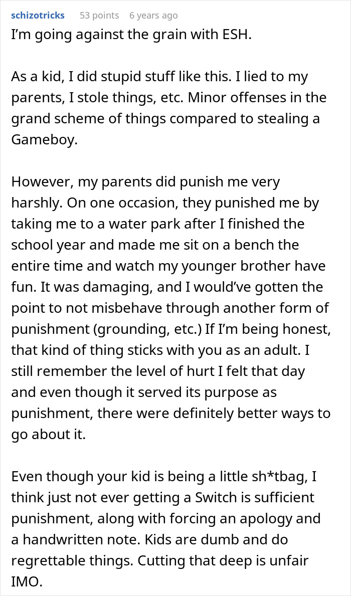 “Entitled” 10YO Steals Cousin’s Game Boy, Mom Decides To Teach Her A Painful Life Lesson “Entitled” 10YO Steals Cousin’s Game Boy, Mom Decides To Teach Her A Painful Life Lesson