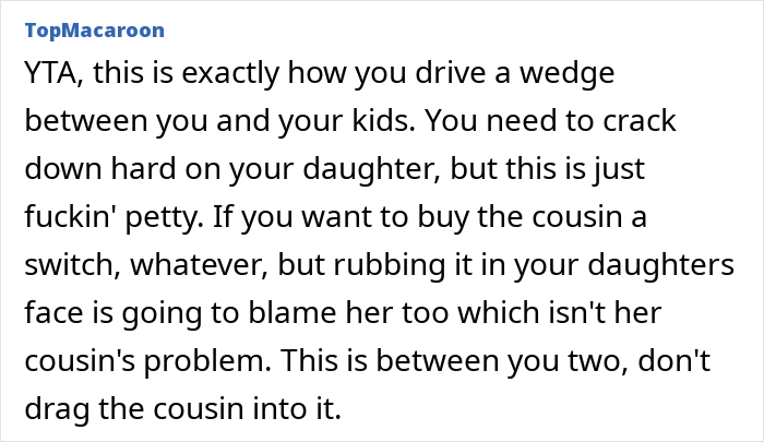 “Entitled” 10YO Steals Cousin’s Game Boy, Mom Decides To Teach Her A Painful Life Lesson “Entitled” 10YO Steals Cousin’s Game Boy, Mom Decides To Teach Her A Painful Life Lesson